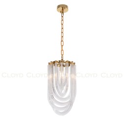 Подвесной светильник Cloyd MEBIUS-A P1 / Ø20 см - золото (арт.10923)