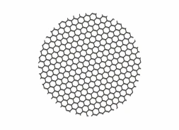 Антислепящая решетка для светильников DL18866, D43 мм, черный Donolux Honeycomb 18866