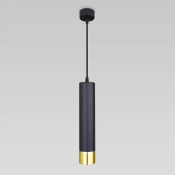 Подвесной светильник DLN107 GU10 черный/золото Elektrostandard