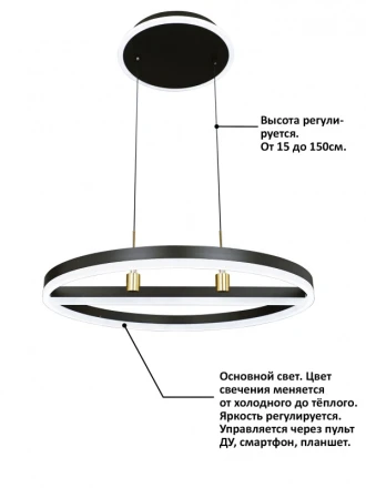 Подвесной светильник HIGH-TECH LED LAMPS 82048 Natali Kovaltseva