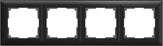 Рамка Werkel WL14-Frame-04 (черный матовый)