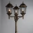 Садовый светильник ARTE Lamp A1207PA-3BN