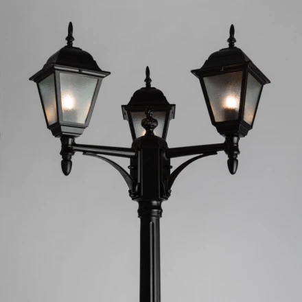 Садовый светильник ARTE Lamp A1017PA-3BK