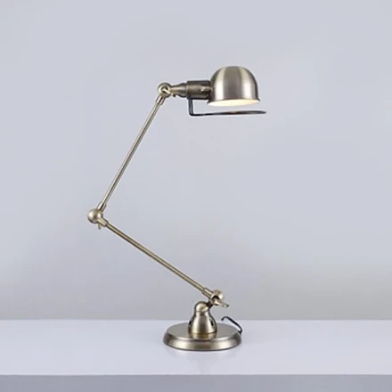 Настольная лампа KM037T-1S antique brass DeLight Collection