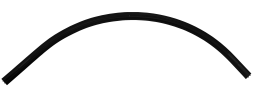 Круглый угол-соединитель для встраиваемого шинопровода Slim Line Mini, R900*L550*H15, черный Donolux R Corner 900 InB