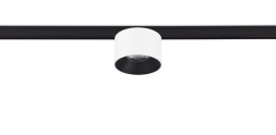 Светильник для Slim Line Mini, NOLA, 5Вт, 3000К, корпус белый, кольцо черное, коннектор черный Donolux DL20733WW5WB
