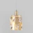 Подвесной светильник 50101/1 перламутровое золото Eurosvet