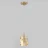Подвесной светильник 50101/1 перламутровое золото Eurosvet