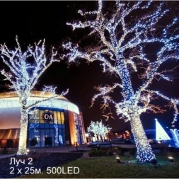 LED гирлянда на деревья G05-1755 Гирлянда.рф