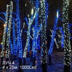 LED гирлянда на деревья G05-1758 Гирлянда.рф