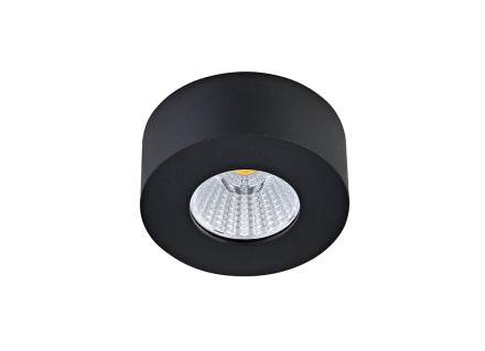 Накладной светодиодный светильник, 7Вт Donolux DL18812/7W Black R
