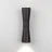 Светильник настенный 1502 TECHNO LED TUBE DOBLE черный Elektrostandard