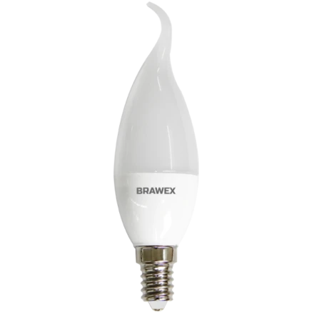 Светодиодная лампа в форме свечи BRAWEX С-06 0707Q-B35-7N