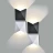 Светильник настенный 1517 TECHNO LED BATTERFLY белый Elektrostandard