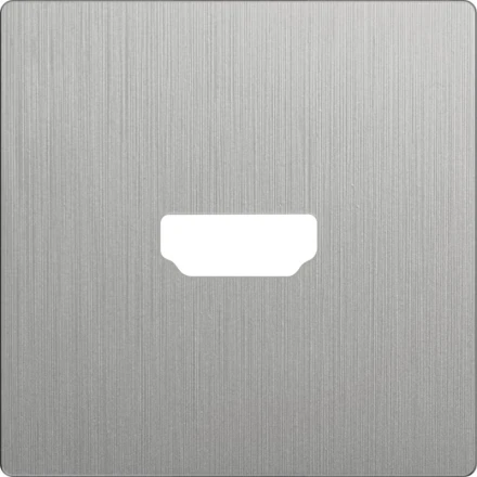 Клавиша WL09-HDMI-CP серебряный рифленый Werkel
