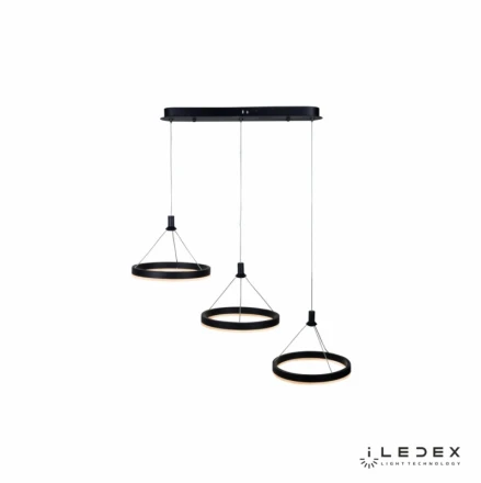 Подвесной светильник D075-3 BK iLedex
