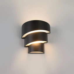 Светильник настенный 1535 TECHNO LED HELIX черный Elektrostandard