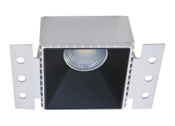 Встраиваемый светодиодный светильник под сменную лампу, черный Donolux DL18892/01SQ Black