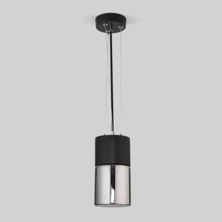Уличный светильник Elektrostandard Roil (35125/H) чёрный/дымчатый плафон