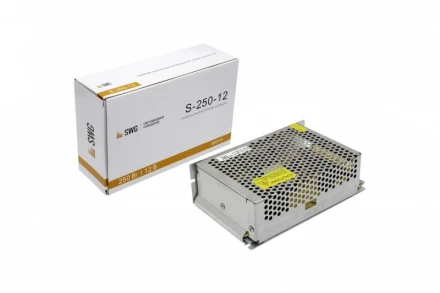 Блок питания для светодиодной ленты S-250-12 SWG
