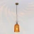 Подвесной светильник Eurosvet 50194/1 янтарный