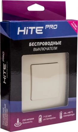Выключатель HP-LE-1-ivory HiTE PRO