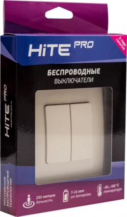Выключатель HP-LE-2-ivory HiTE PRO