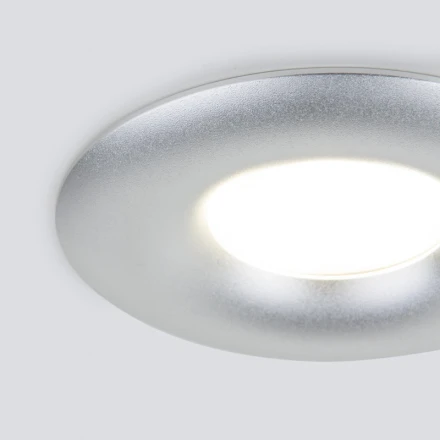 Встраиваемый светильник 123 MR16 серебро Elektrostandard