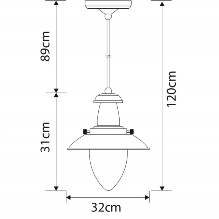 Подвесной светильник ARTE Lamp A5530SP-1CC