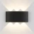Светильник настенный 1551 TECHNO LED TWINKY TRIO черный Elektrostandard