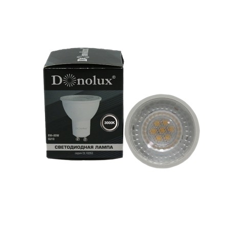 Светодиодная лампа, 6Вт Donolux DL18262/3000 6W GU5.3