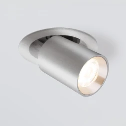 Встраиваемый светильник 9917 LED 10W 4200K серебро Elektrostandard