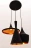 Подвесной светильник LDP 7712-3 BK Lumina Deco