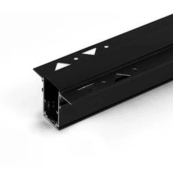 Шинопровод Elektrostandard Slim Magnetic Шинопровод встраиваемый (черный) (1м) 85086/00