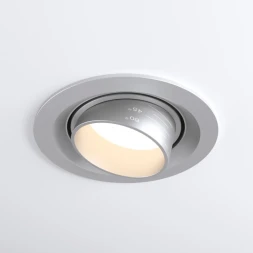 Встраиваемый светильник 9919 LED 10W 4200K серебро Elektrostandard