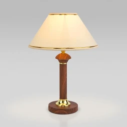 Настольная лампа 60019/1 орех Eurosvet