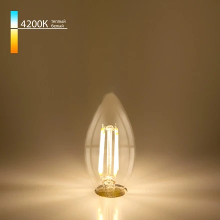Светодиодная лампа Свеча BLE1412 7W 4200K E14 (C35 прозрачный) (BLE1412) Elektrostandard
