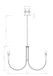 Подвесной светильник Freya FR5253PL-08N