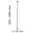 Подвесной светильник Technical P064PL-01W