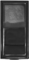 Розетка RJ45 UTP кат.5e, 1мод., черн. (22.5х45мм) Donolux DECF12B5